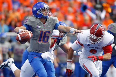 Boise state football - Dec 12, 2023 · BOISE, Idaho — The Boise State football team is expected to start true freshman CJ Tiller at quarterback in the LA Bowl on Saturday against UCLA. Head …